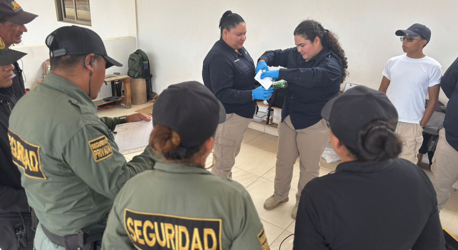 Capacita PGJE a guardias de seguridad en preservación de evidencia y primer respondiente en CSL