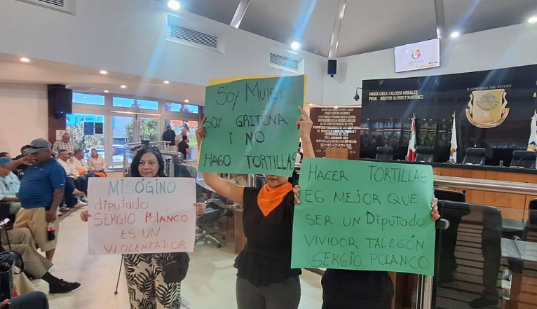 “Lambiscón talegón” llaman mujeres al diputado Sergio Polanco tras nuevos comentarios misóginos