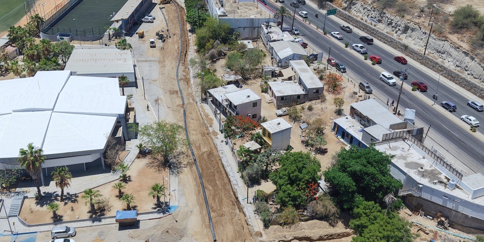 Mantiene Oomsapas programa emergente de pipas en SJC; avanza reconexión del acueducto I