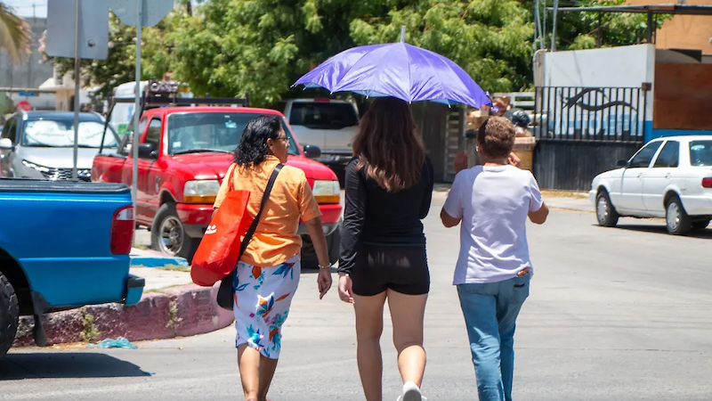 Se pronostica semana muy caliente en BCS; La Paz llegaría a 42º o más