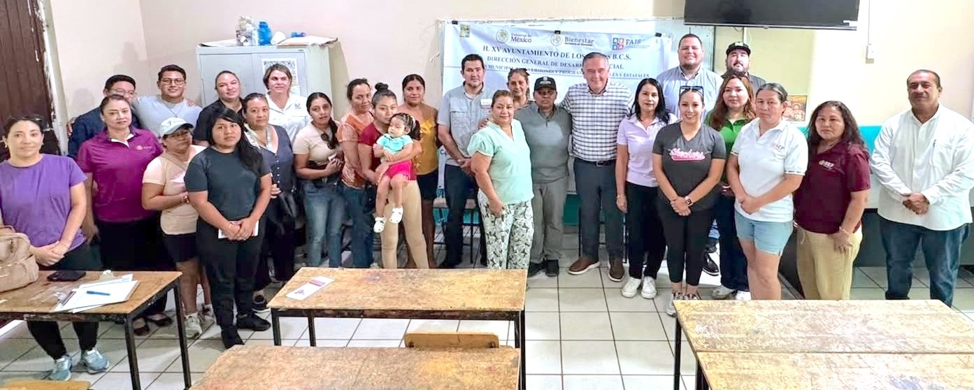 Integran Comités de Participación Social para la construcción de techumbres en 5 escuelas de CSL