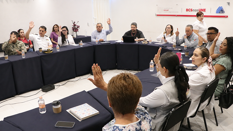 Acuerda Comité Estatal de Salud acciones ante el incremento de visitantes por Mundial 2026
