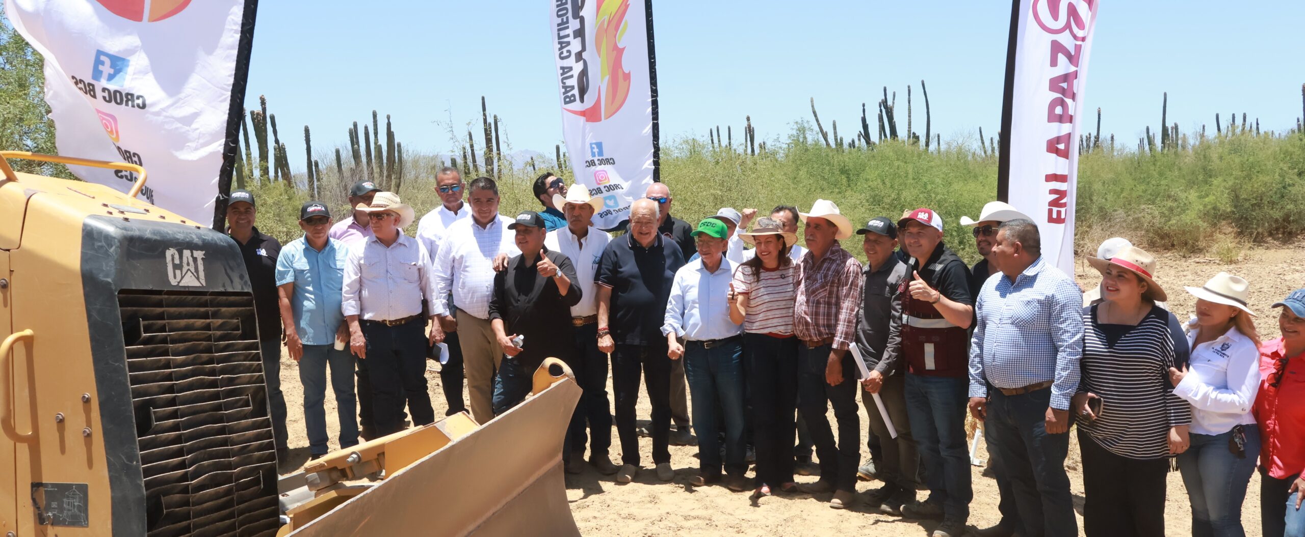 Pone en marcha gobernador Víctor Castro obra para la conservación de agua