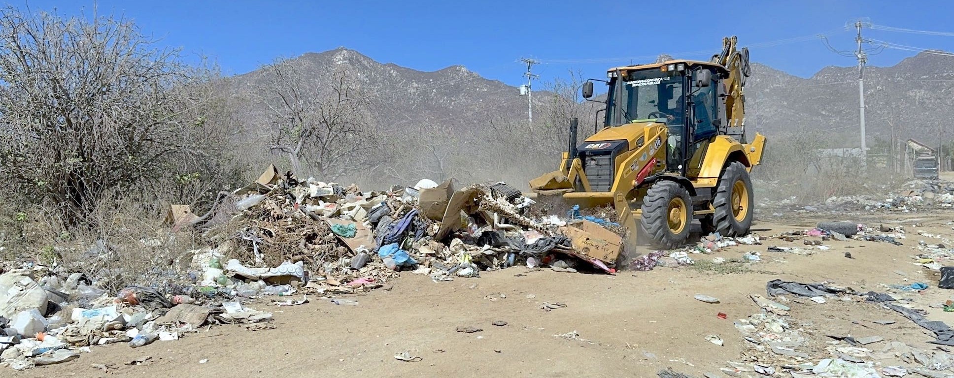 Retira Servicios Públicos más de 2,700 toneladas de basura y rehabilita 311 km de vialidades en Los Cabos