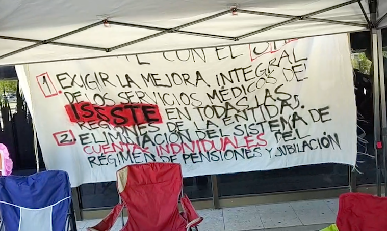 Disidencia magisterial de BCS no acepta decisión de levantar el paro y toman la SEP
