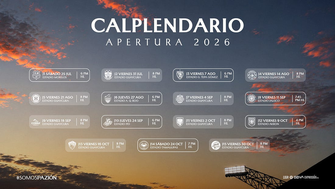 Regresan los viernes Aurinegros; conoce el calendario del Apertura 2026 Regresan los viernes Aurinegros; conoce el calendario del Apertura 2026