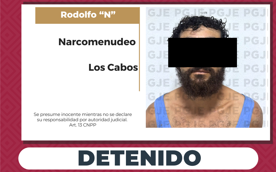 Aseguran más de 1,500 dosis de narcóticos y detienen a un hombre durante cateo en SJC Aseguran más de 1,500 dosis de narcóticos y detienen a un hombre durante cateo en SJC