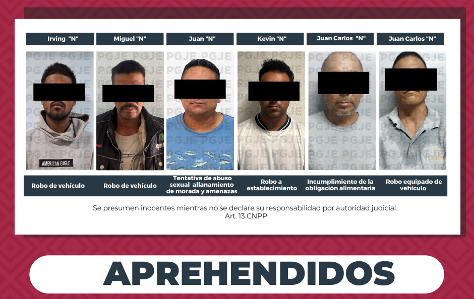 Cumplimentan 67 órdenes de aprehensión por diversos delitos en Los Cabos y La Paz