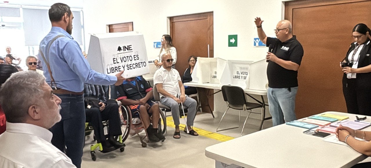 Han recibido en BCS 4,131 personas con discapacidad la Credencial para Votar Inclusiva