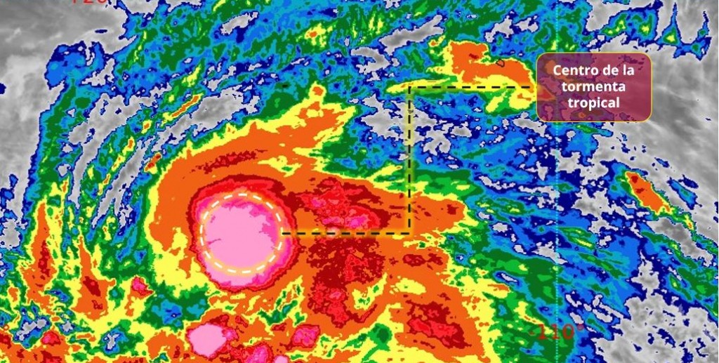 La tormenta tropical “Elida” sigue alejándose de las costas mexicanas