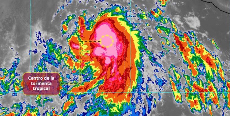 La tormenta tropical “Elida” se encuentra lejos de México