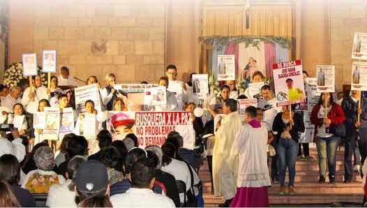 Elevará hoy la Iglesia católica de BCS una intención especial por los desaparecidos y sus familias