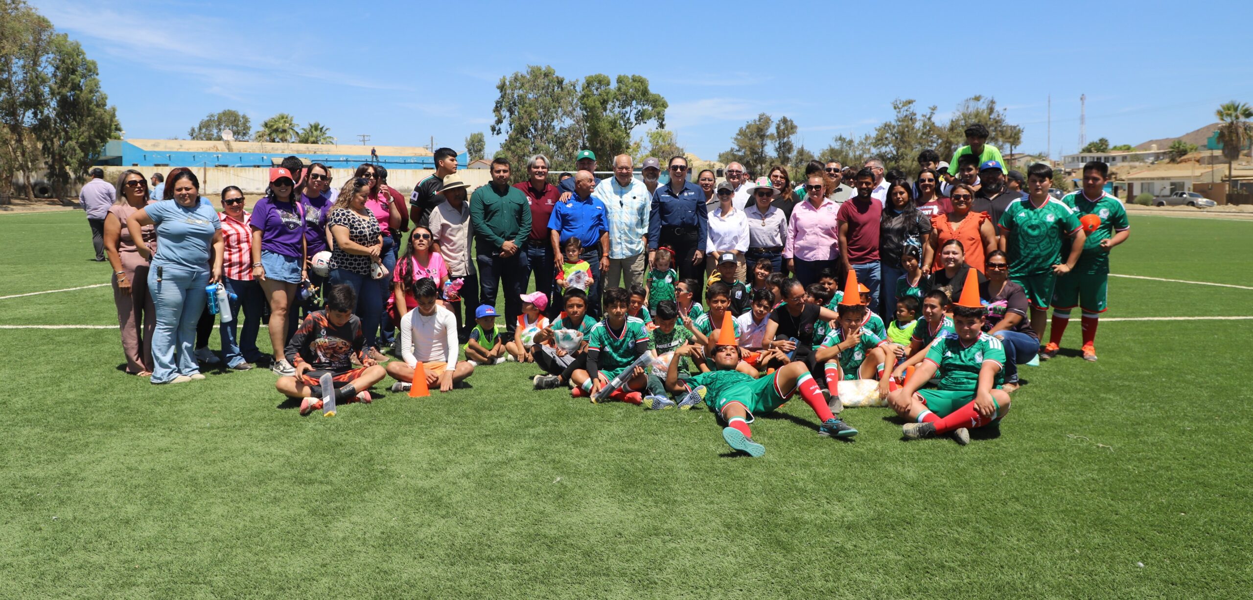 Entregó el Gobernador nuevos espacios para el deporte en Bahía Tortugas e Isla Natividad