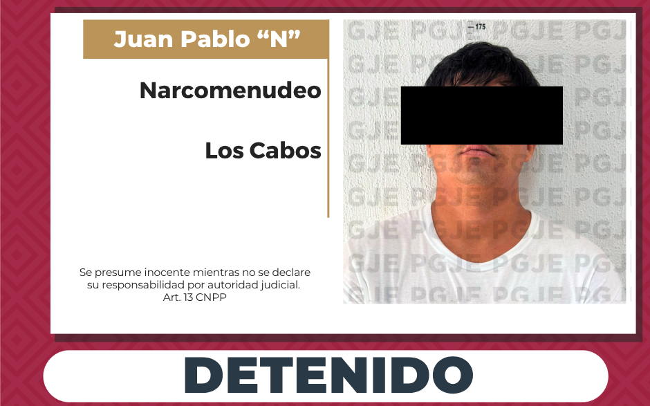 Detienen a una persona y aseguran marihuana durante operativo en SJC