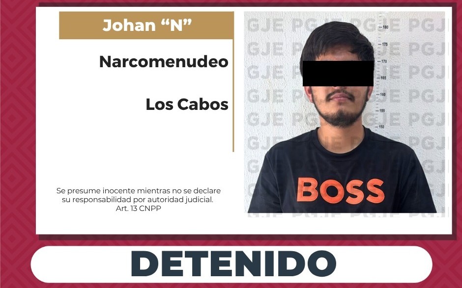 Cumplimentan orden de cateo en SJC detienen a una persona y aseguran droga y un vehículo