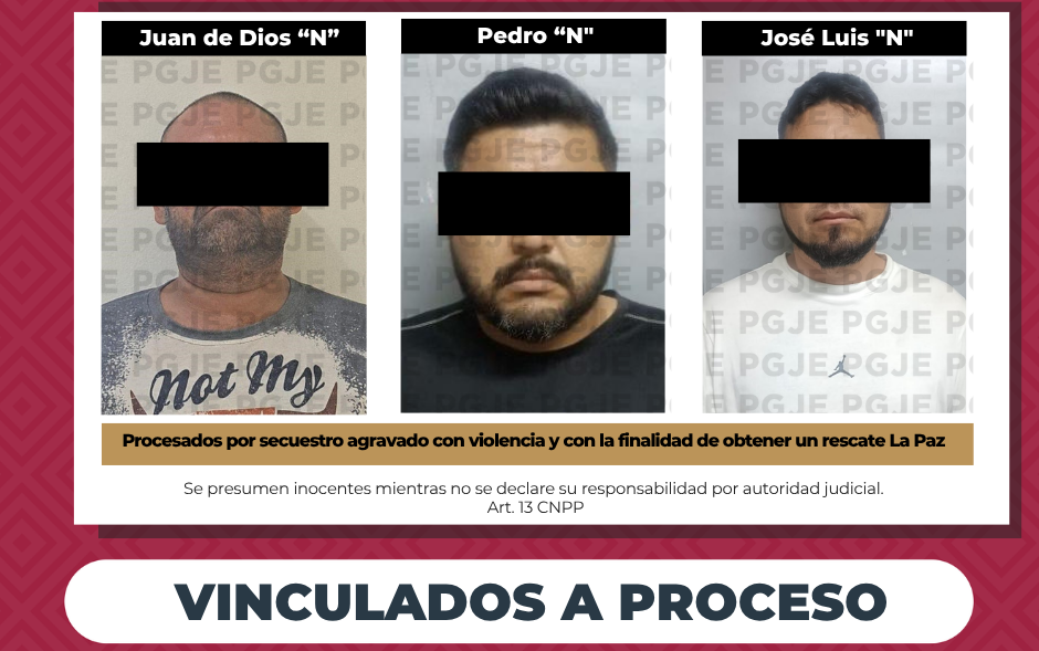 Prisión preventiva de 3 imputados por secuestro agravado en La Paz