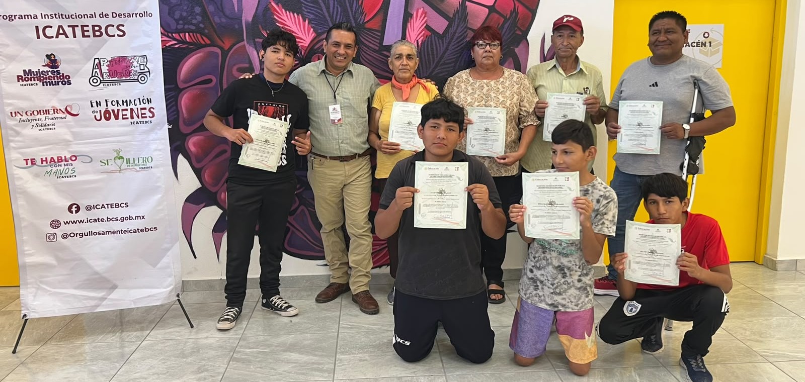 Clausura Icatebcs curso de Plomería Básica para el autoempleo en La Paz