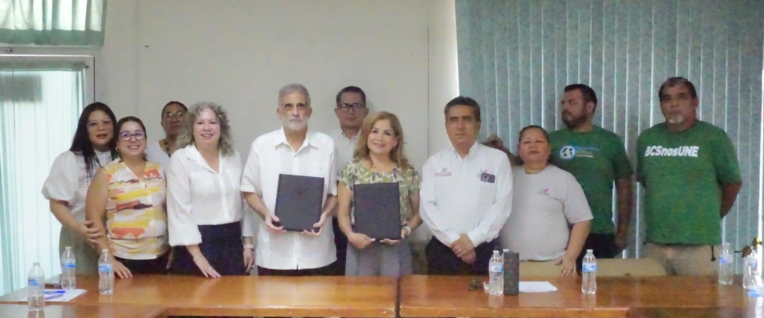 Formalizan Conalep e ISIPD convenio para fortalecer la inclusión educativa en BCS