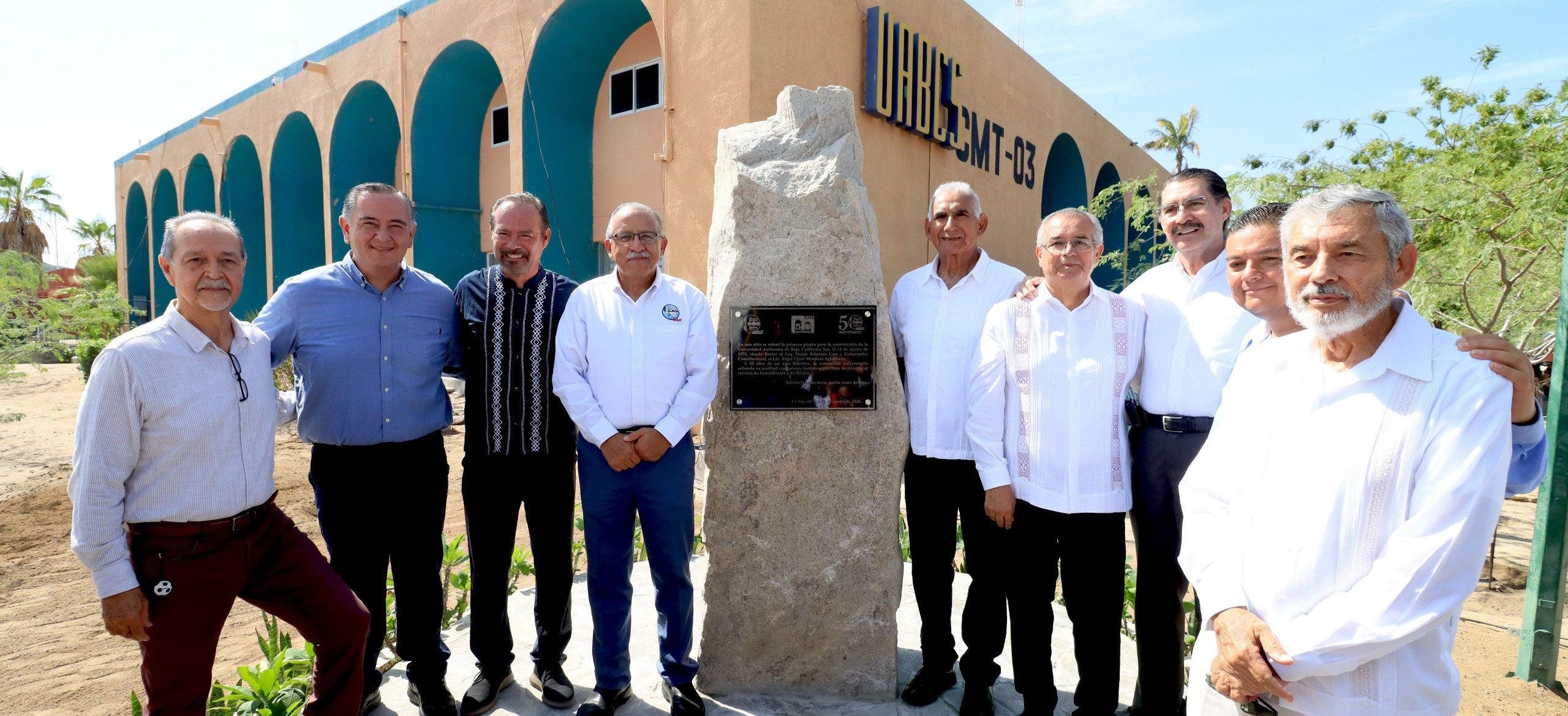 UABCS conmemora 50 años de la colocación de la primera piedra de su Campus La Paz