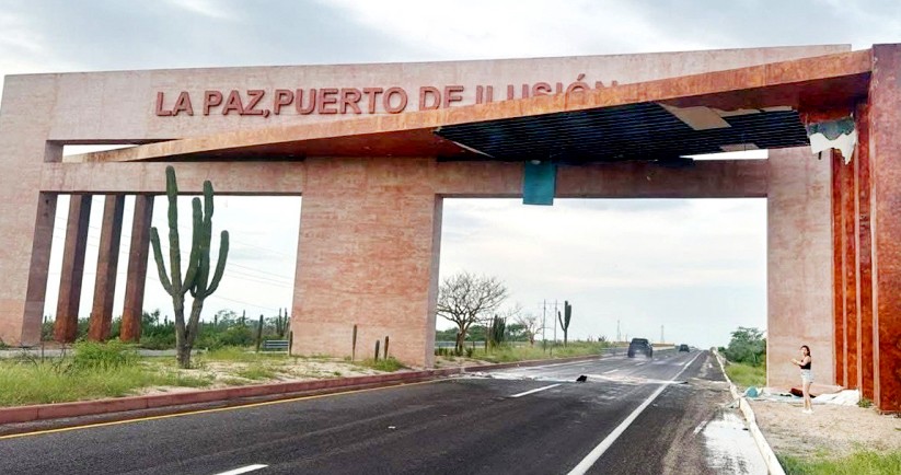 Decidió Milena Quiroga hacer la Puerta de La Paz, dice el Gobernador