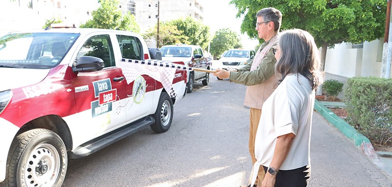 Envían 16 unidades fumigadoras a Comondú para reforzar acciones contra el dengue