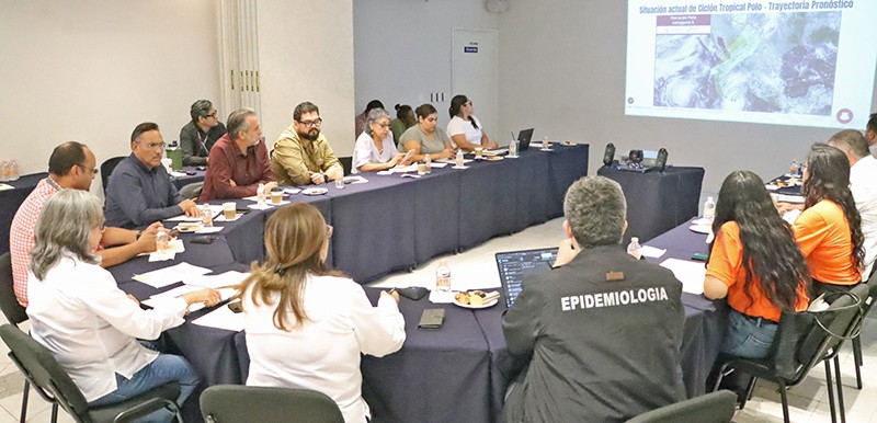 Brindará sector Salud de BCS atención básica en refugios ante avance del huracán “Polo”
