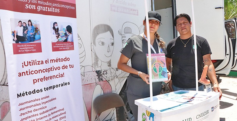 Brinda Salud estatal orientación para prevenir el embarazo adolescente en BCS