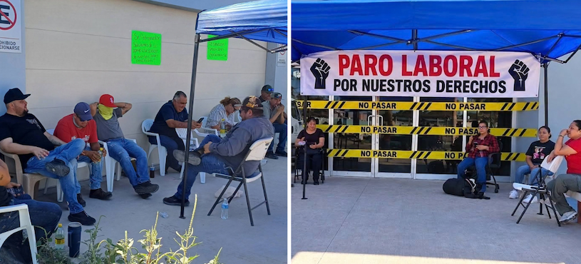 Paran labores burócratas de Comondú; sindicato gestiona directamente en gobierno del Estado