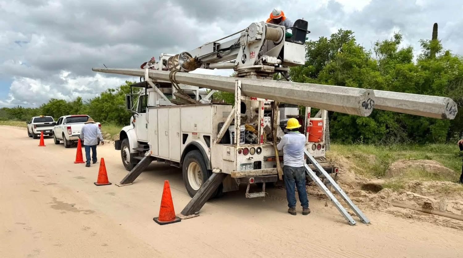 Avanza electrificación de La Candelaria y Los Pozos con inversión tripartita de más de 38 mdp
