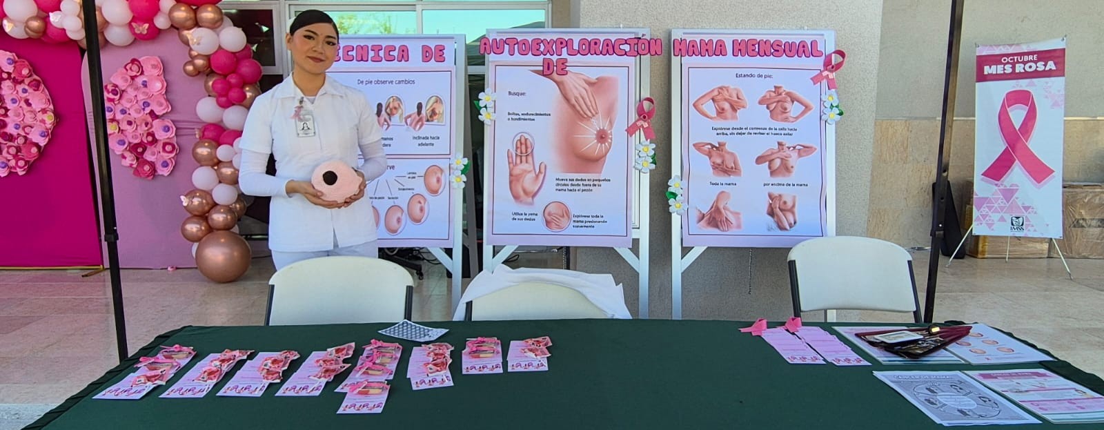 Refuerza IMSS acciones de prevención y detección oportuna del cáncer de mama y cervicouterino en BCS Refuerza IMSS acciones de prevención y detección oportuna del cáncer de mama y cervicouterino en BCS