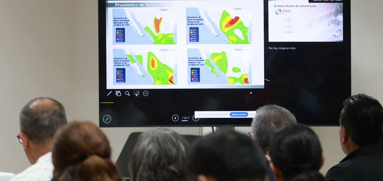 Sesiona Consejo Estatal de Protección Civil; refuerza BCS coordinación ante huracán “Simón”
