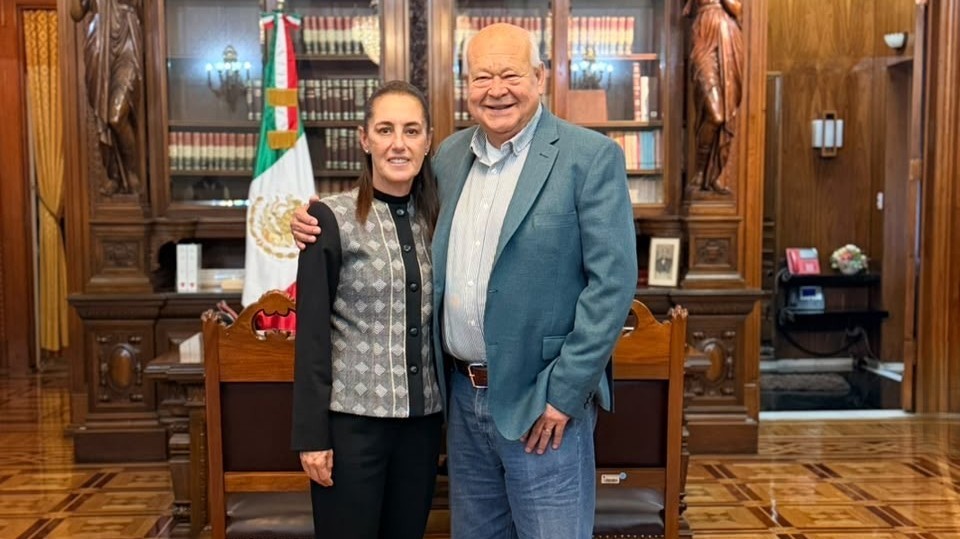 Acuerdan Víctor Castro y Claudia Sheinbaum impulsar proyectos prioritarios para BCS Acuerdan Víctor Castro y Claudia Sheinbaum impulsar proyectos prioritarios para BCS
